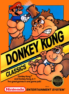 Donkey Kong Classics (USA, Europe) box cover front